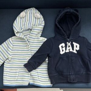 2 Baby Gap Hoodies